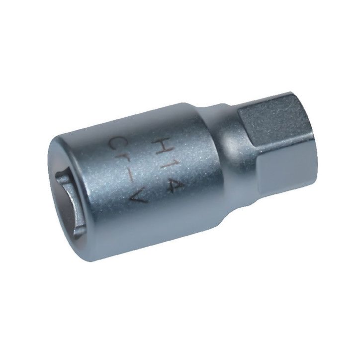 AUTOBEST Embout Vidange Mâle 6 Pans, Carré 3/8, 14mm