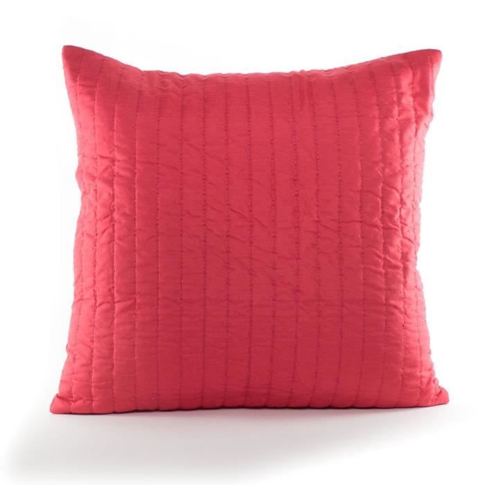 ANDORA Coussin déhoussable LILI 45x45 cm corail