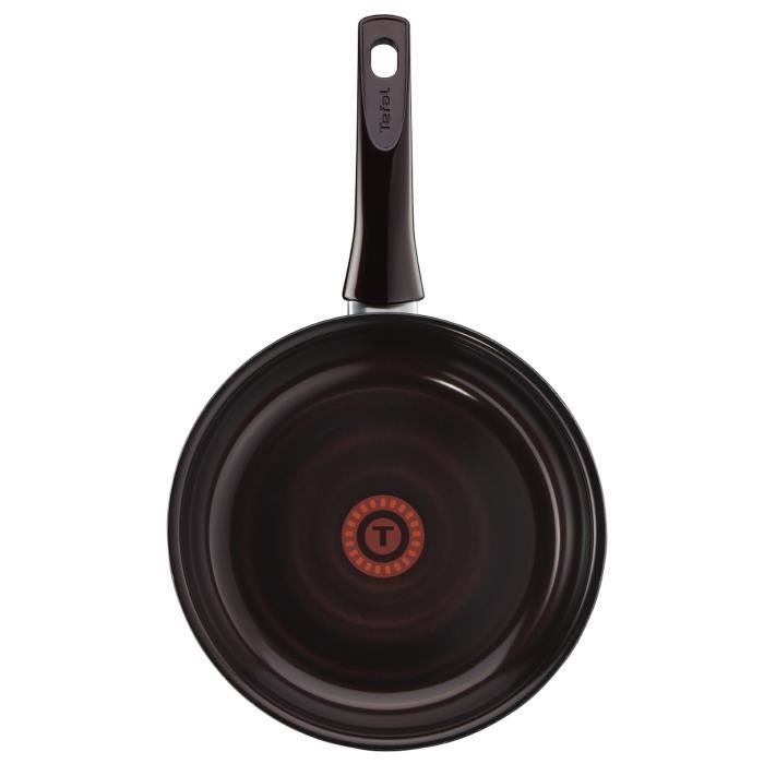 TEFAL DARK RUBY Ind Poêle C4020412 24cm Tous feux dont induction