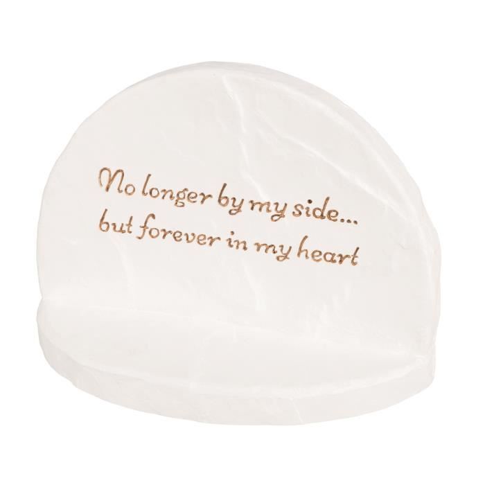 TRIXIE Pierre tombale Forever - 16x12x7cm - Blanc - Pour chien et chat