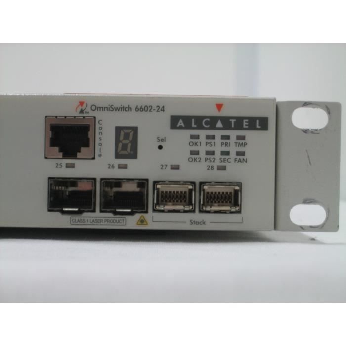Switch ALCATEL OMNISWITCH 660224 24 Ports 10/100 Prix pas cher