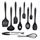 10 Pcs Cuisine Ustensiles de cuisine Ensemble anti