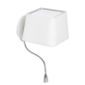 Sweet Applique Murale Avec Liseuse Led Blanc H45cm Achat Vente