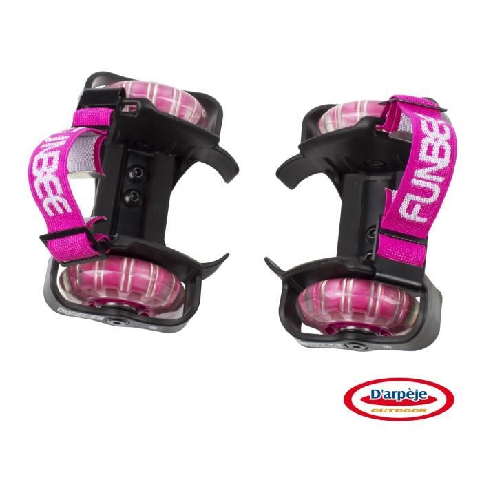 FUNBEE Roulettes Flashing wheels + DEEE Rose