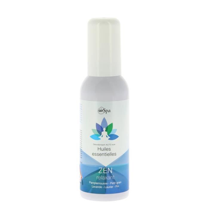 AIR SPA Spray à base d'huiles essentielles - Parfum Zen - 50 ml