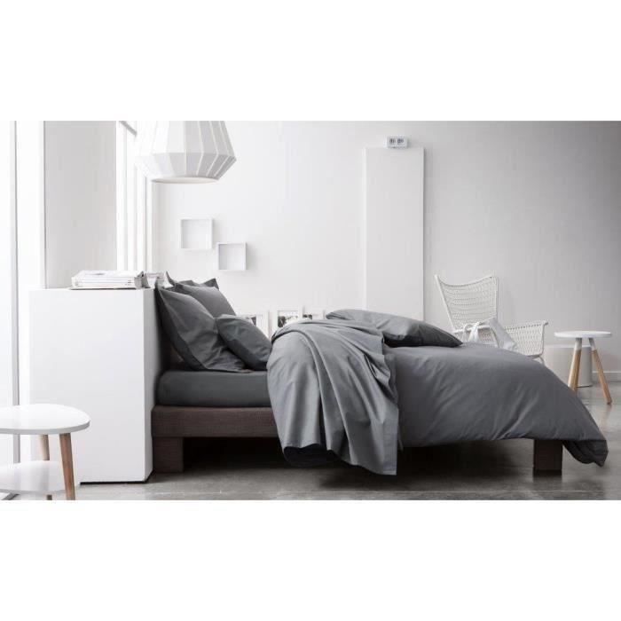 Housse de couette 220x240 unie - Achat / Vente pas cher