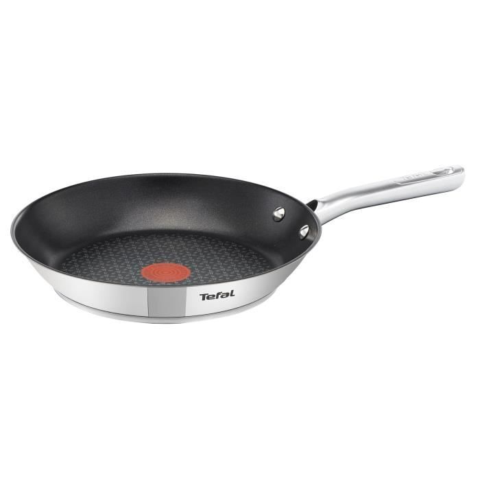 TEFAL Poêle Inox Uno A7000414 24cm Tous feux dont induction