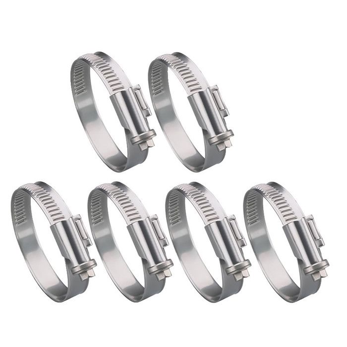 AUTOBEST Lot De 6 Colliers Métalliques Assortis 12 mm
