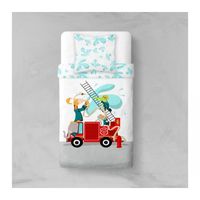 PARURE DE COUETTE TODAY Parure de couette Microfibre FIRE ZOO - 140x PARURE DE COUETTE TODAY Parure de couette Microfibre FIRE ZOO - 140x