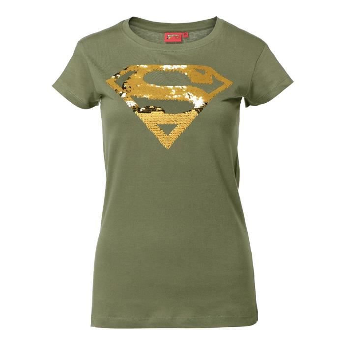 SUPERMAN T-shirt Femme 1004415 - 100% coton