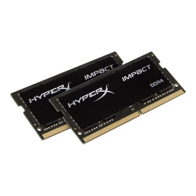 HYPERX Module de mémoire 16Go 2666MHz DDR4 CL15 SODIMM (Kit of 2) HyperX Impact