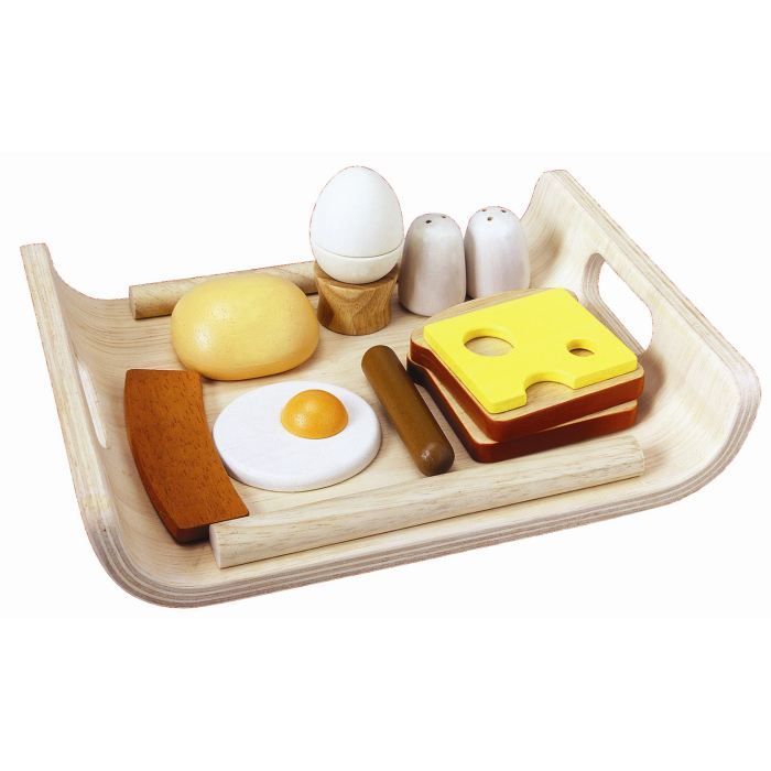 Plantoys - Jouets en bois - Plateau Petit Déjeuner