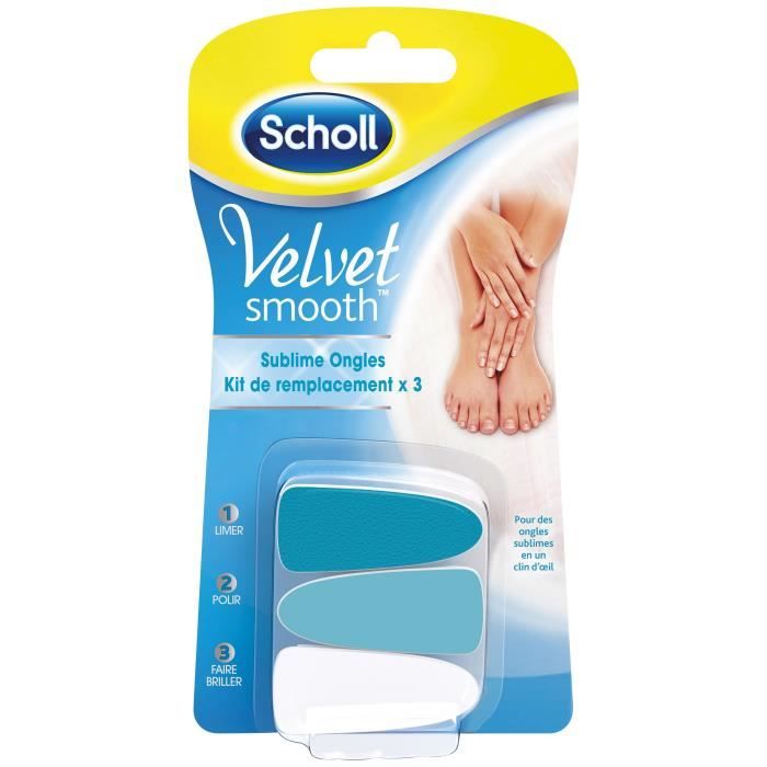 Kit limes ongles Scholl - le kit