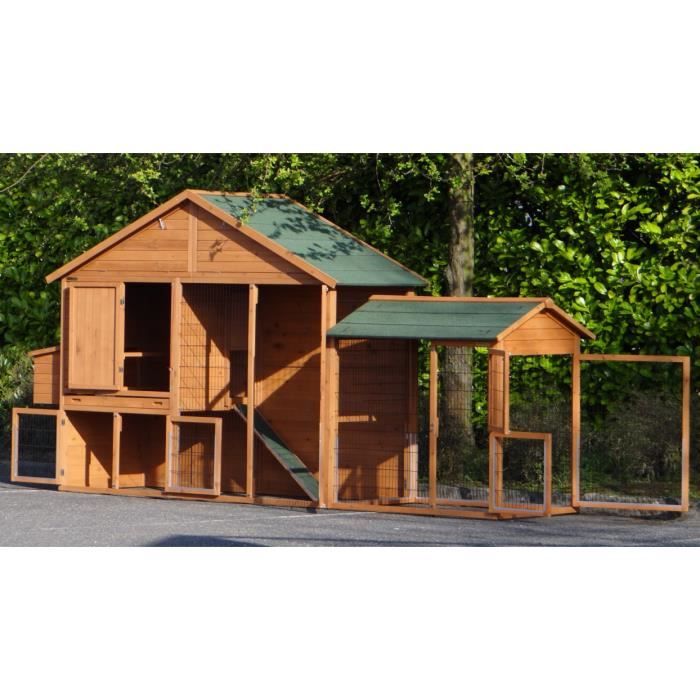 Poulailler Clapier Parc Enclos Pour Lapin Poules Rongeur Paris Top