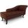 Méridienne chesterfield avec rangement coffre Well