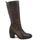 Bottes MJUS en cuir avec talon 7cm - Chaussures SO