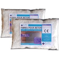 BÉTONNIÈRE GRC - Fibres pour béton - 2x100g BÉTONNIÈRE GRC - Fibres pour béton - 2x100g