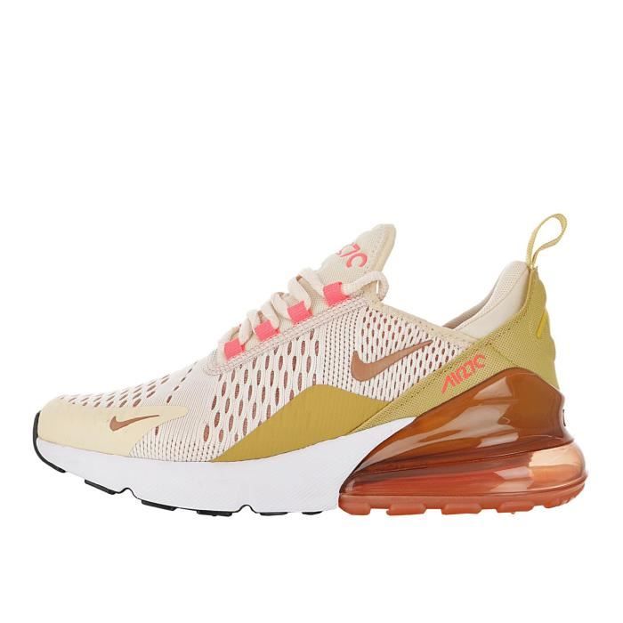 Baskets NIKE Air Max 270 Femme Orange Baskets NIKE Air Max 270 Femme Orange