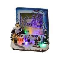 VILLAGE - MANÈGE Décor de Noel: Village lumineux 19x20x10 cm VILLAGE - MANÈGE Décor de Noel: Village lumineux 19x20x10 cm