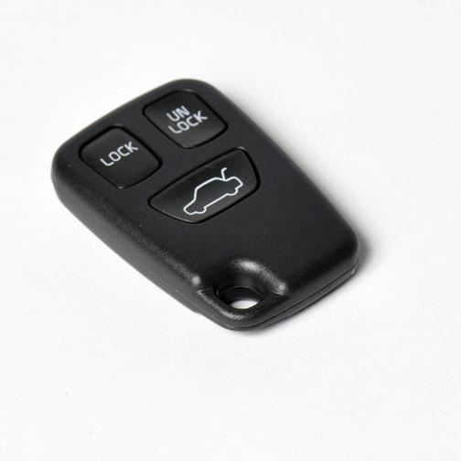 Coque De Clé Volvo NE66 Pliable 4 Boutons - Compatible S40 I, S60 I, S80 I - Avec Lame Non Coupée