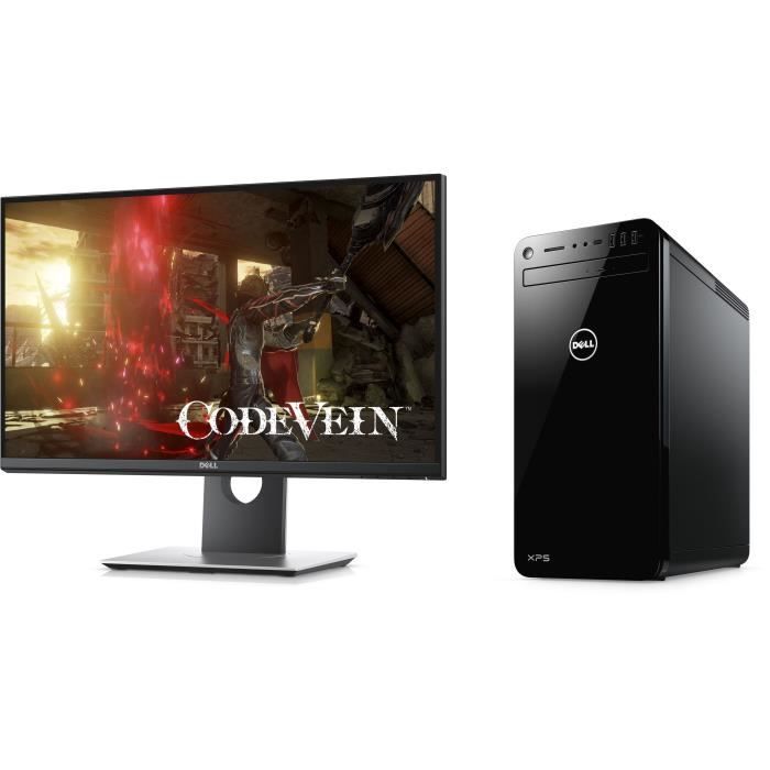 Pack  : PC de bureau XPS 8930 + Ecran S2417DG1
