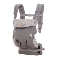 PORTE BÉBÉ Ergobaby 360 Dewy Porte Bébé 4 Positions Gris PORTE BÉBÉ Ergobaby 360 Dewy Porte Bébé 4 Positions Gris