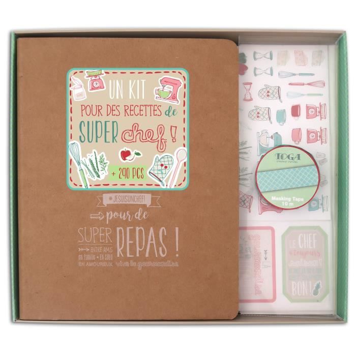 TOGA Kit Classeur De Recettes