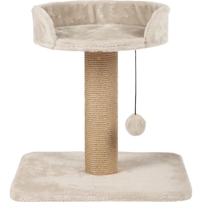 TRIXIE Arbre à chat Mica - H46 cm - Gris clair
