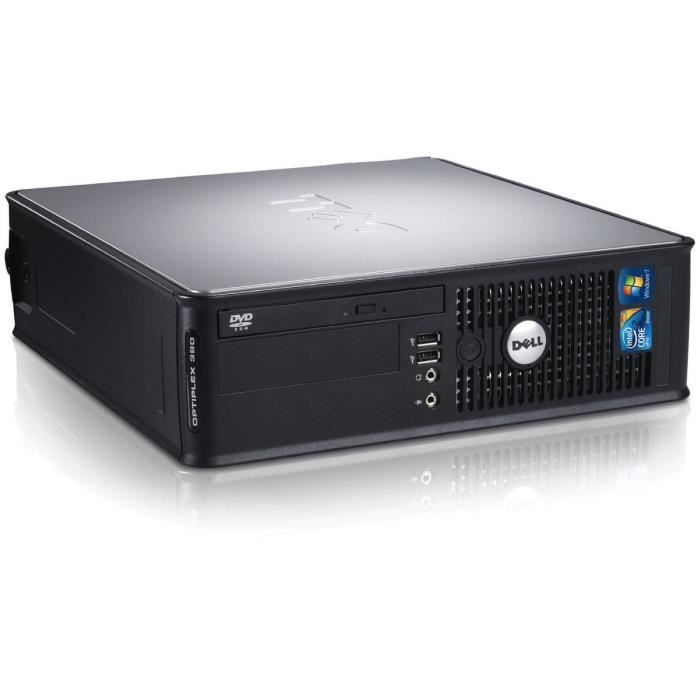 Dell Optiplex 380 Intel E3300 Windows 7 Prix pas cher Cdiscount