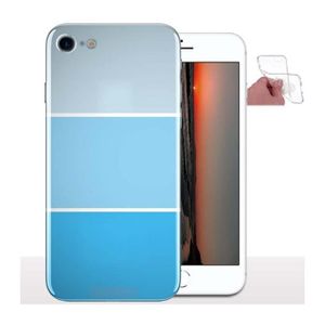 coque iphone 8 pastel bleu