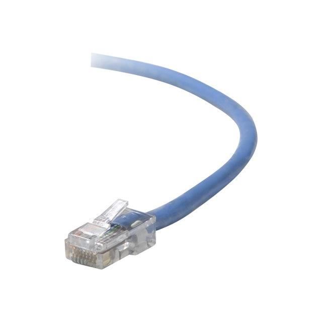 BELKIN Cordon de raccordement - RJ-45 (M) pour RJ-45 (M) - 50 cm - UTP - CAT 5e - Bleu
