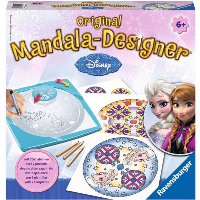 LA REINE DES NEIGES Original Mandala Designer