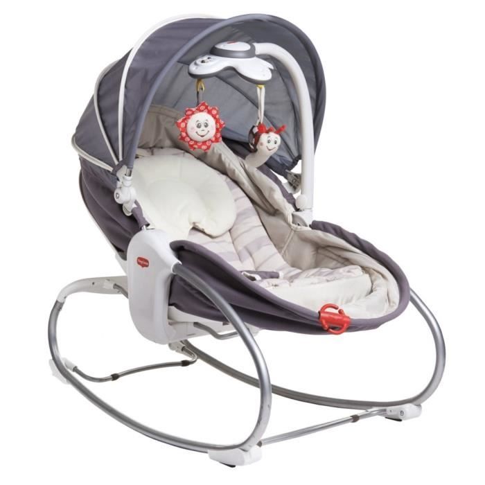 TINY LOVE Transat Rocker Napper Cozy - gris