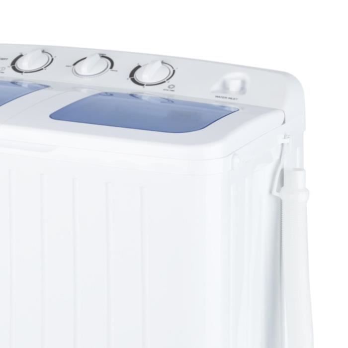 oneConcept Ecowash Machine à laver 4,2 kg3