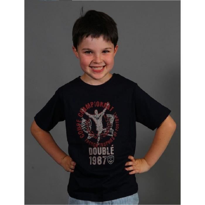 FCGB Tee-shirt Double 1987 - Junior - Marine