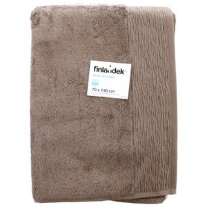 FINLANDEK Drap de Bain - 70x140 cm - Raphia Taupe