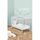 LIT BÉBÉ ATELIERS T4 Lit Bébé à Barreaux Blanc 60x120 cm LIT BÉBÉ ATELIERS T4 Lit Bébé à Barreaux Blanc 60x120 cm