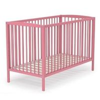 LIT BÉBÉ ATELIERS T4 Lit à barreaux bébé Rose 60x120 cm LIT BÉBÉ ATELIERS T4 Lit à barreaux bébé Rose 60x120 cm