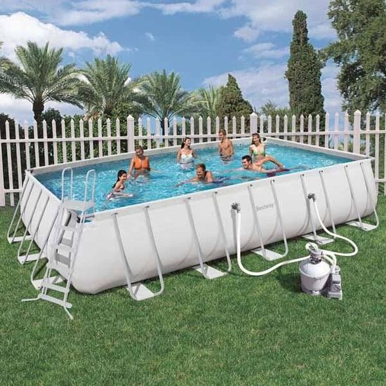 Piscine Tubulaire Bestway 412 X 201 X H 122 Cm 56456 Mypiscine