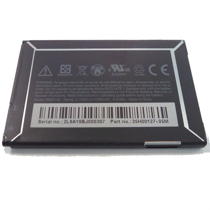 Batterie 1300 mAh pour HTC Wildfire, Legend   Rechargeable Li ion