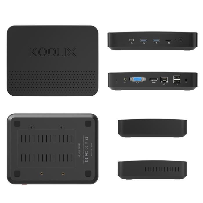 Mini PC KODLIX GN41 8Go LPDDR4 + 64Go EMMC Intel3