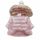 Bébé fille hiver coton manteau rose