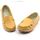 Mocassin cuir souple femme