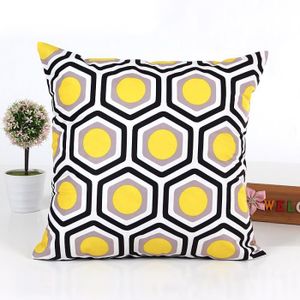 COUSSIN 2pcs Forme géométrique canapé-lit décoration intér