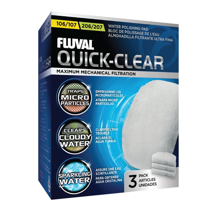 FLUVAL 3 blocs de mousses fines 106 206 - Pour aquarium