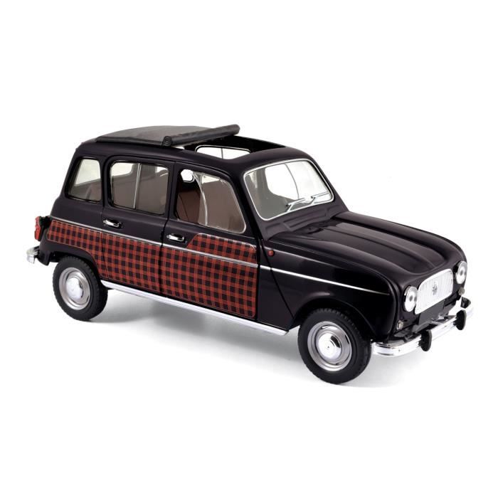 NOREV Renault 4 Parisienne 1964 - Noir & Rouge