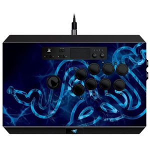 RAZER Stick Arcade Gamer Panthera - Filaire - 9 boutons - USB - Noir et bleu - PS4