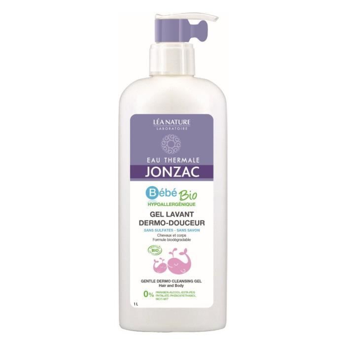EAU THERMALE JONZAC Gel lavant dermo-douceur - 1 L