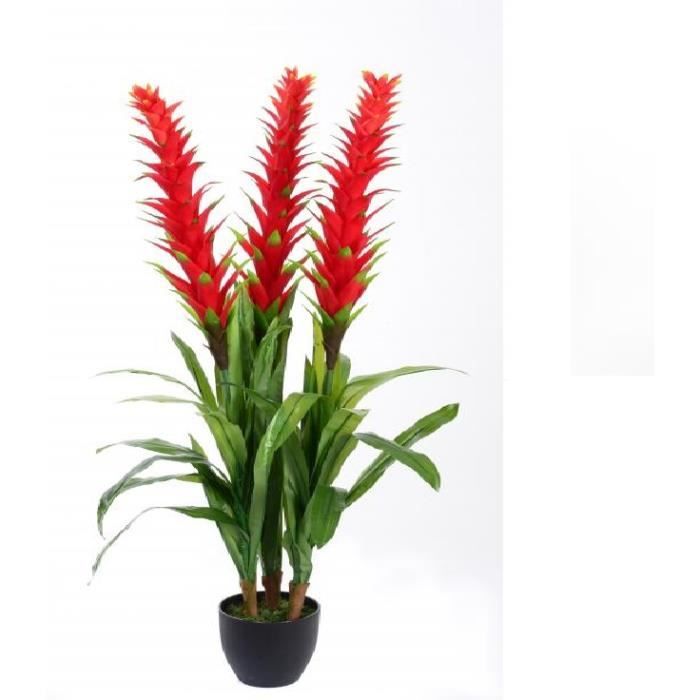 FLEUR TROPICALE ARTIFICIELLE EN POT H135 - Achat / Vente ...