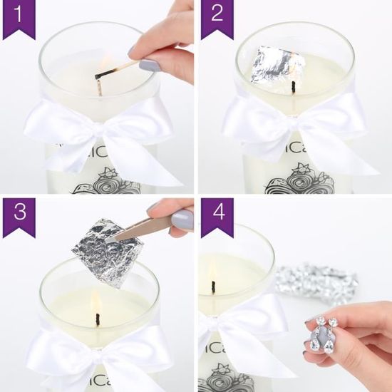 Jewelcandle True Love , Bougie parfumée avec bijou surprise en argent (Boucles d\u0027oreilles) , Achat / Vente bougie décorative , Cdiscount